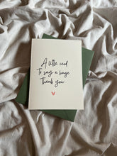 Thank You | Illustrated Greeting Card